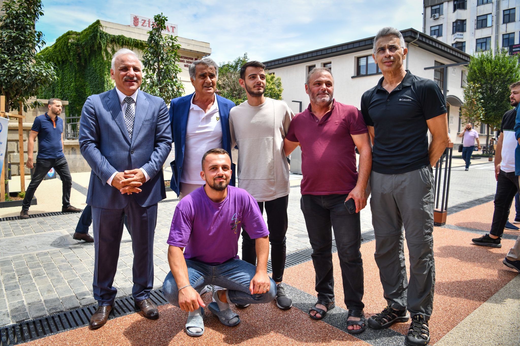 Başkan Zorluoğlu ve eski teknik direktör Güneş, Trabzon'da projeleri inceledi