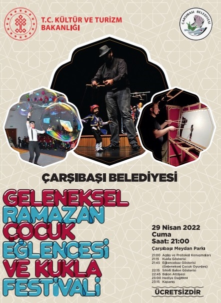 Çarşıbaşı'nda Geleneksel Ramazan Çocuk Oyunları ve Kukla Festivali yapılacak