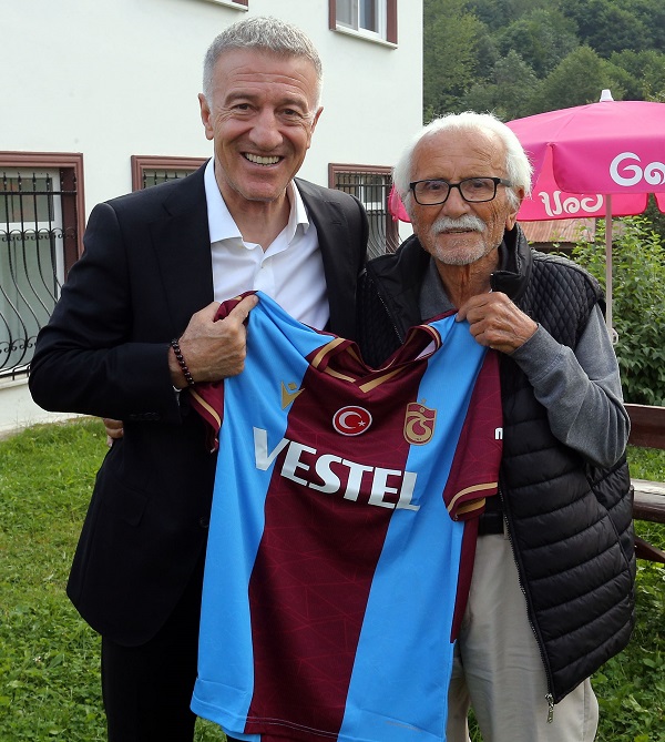 Trabzonspor Kulübünden kurucular ve eski başkana ziyaret