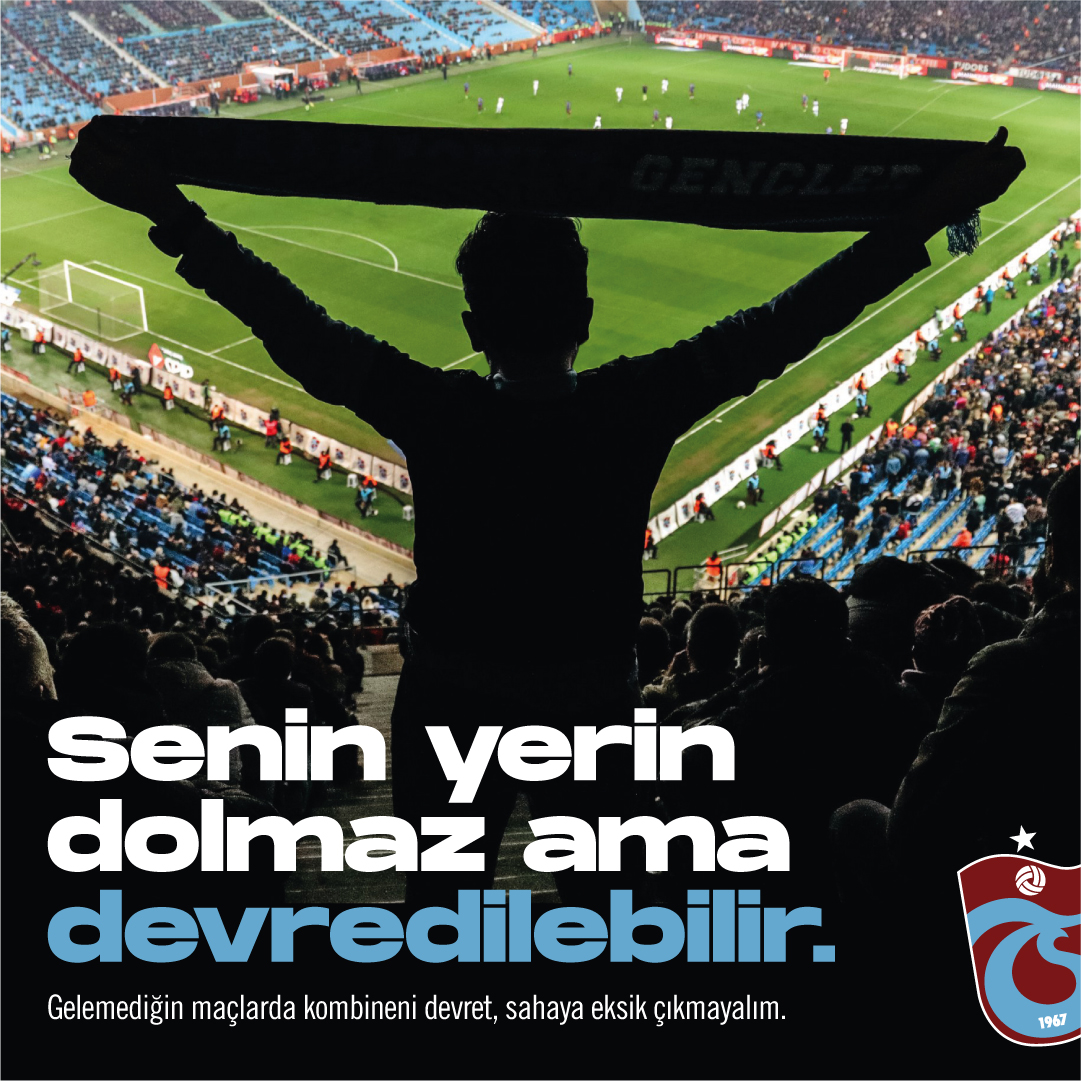 Trabzonspor'dan Beşiktaş maçı için kombine devret açıklaması