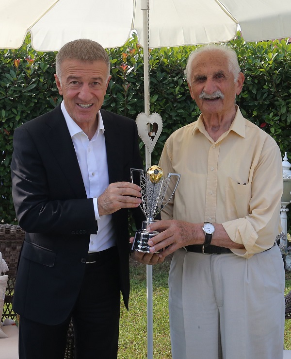 Trabzonspor Kulübünden kurucular ve eski başkana ziyaret