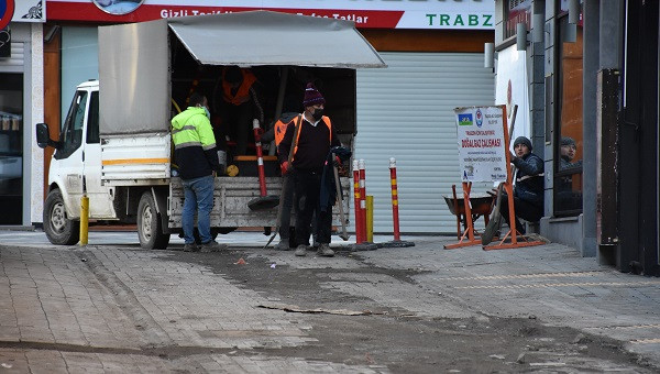 Kısıtlamada Trabzon sokaklarında sessizlik hakim
