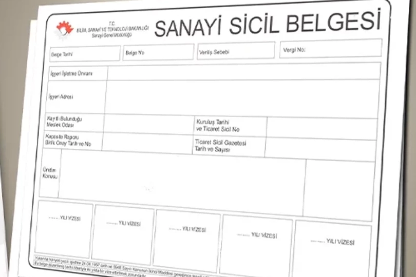 Sanayi Sicil Tebliği yenilendi! Başvuru, kayıt ve ge&ccedil;erlilik şartlarında değişiklik