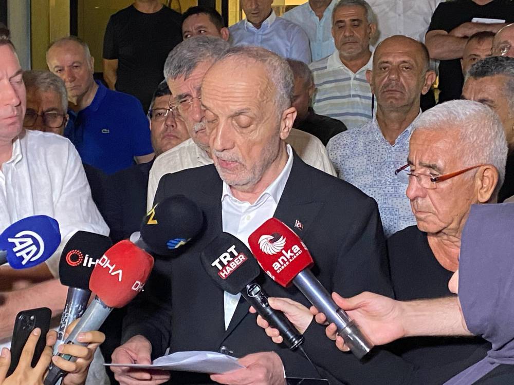 TÜRK-İŞ Genel Başkanı Atalay: Hükümetin son teklifi olumluya yakın (2)