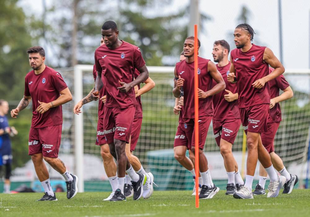 Trabzonspor’da taktik çalıştı