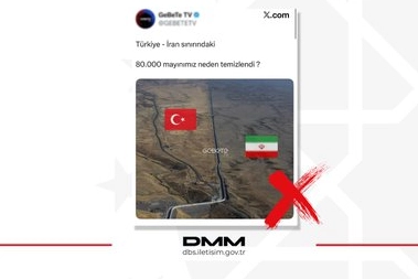 DMM&rsquo;den '80 bin mayın temizlendi' iddiasına yalanlama