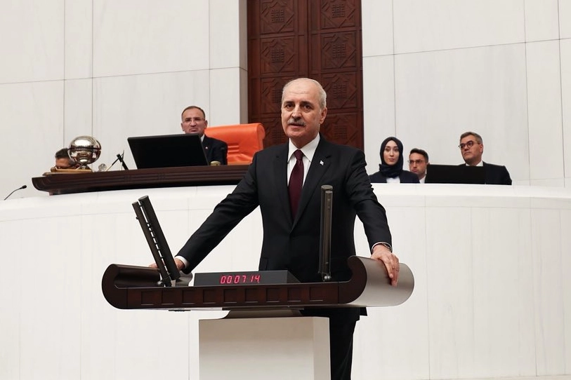 Kurtulmuş yeniden TBMM Başkanı! 'Terörsüz Türkiye' en acil mesele