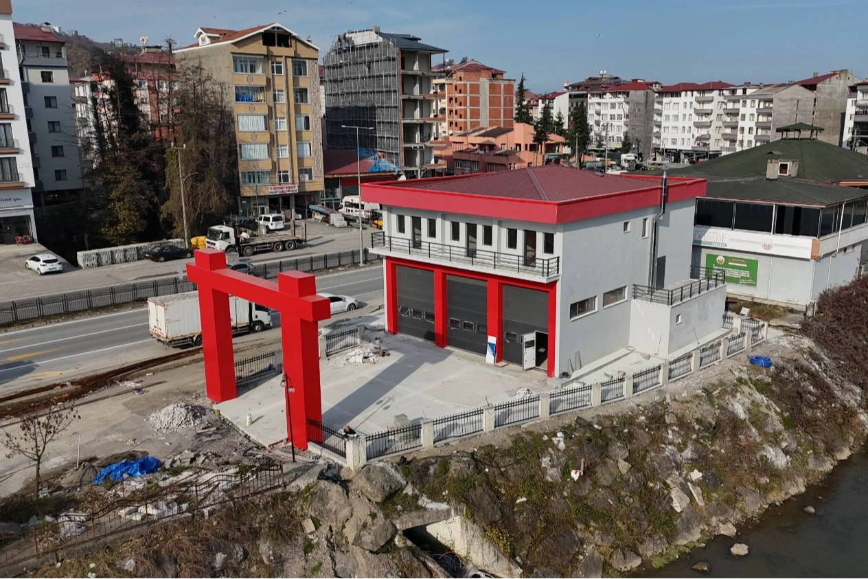 Trabzon&rsquo;da iki yeni itfaiye binaları tamamlandı