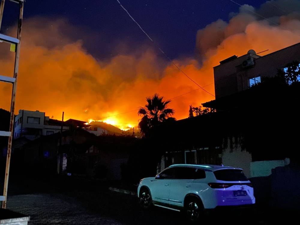 Hatay’daki orman yangınına ilişkin 1 gözaltı