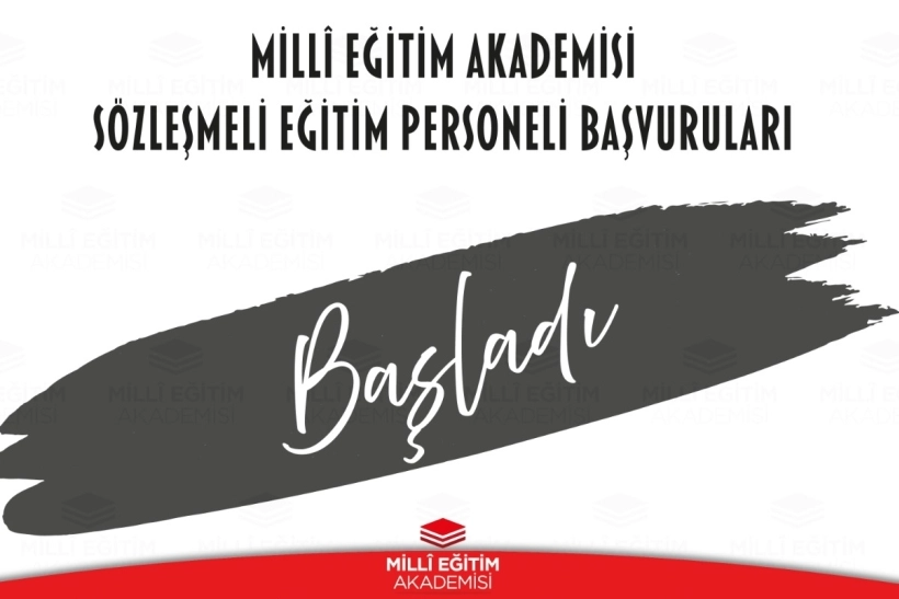 Milli Eğitim Akademisi i&ccedil;in başvurular başladı