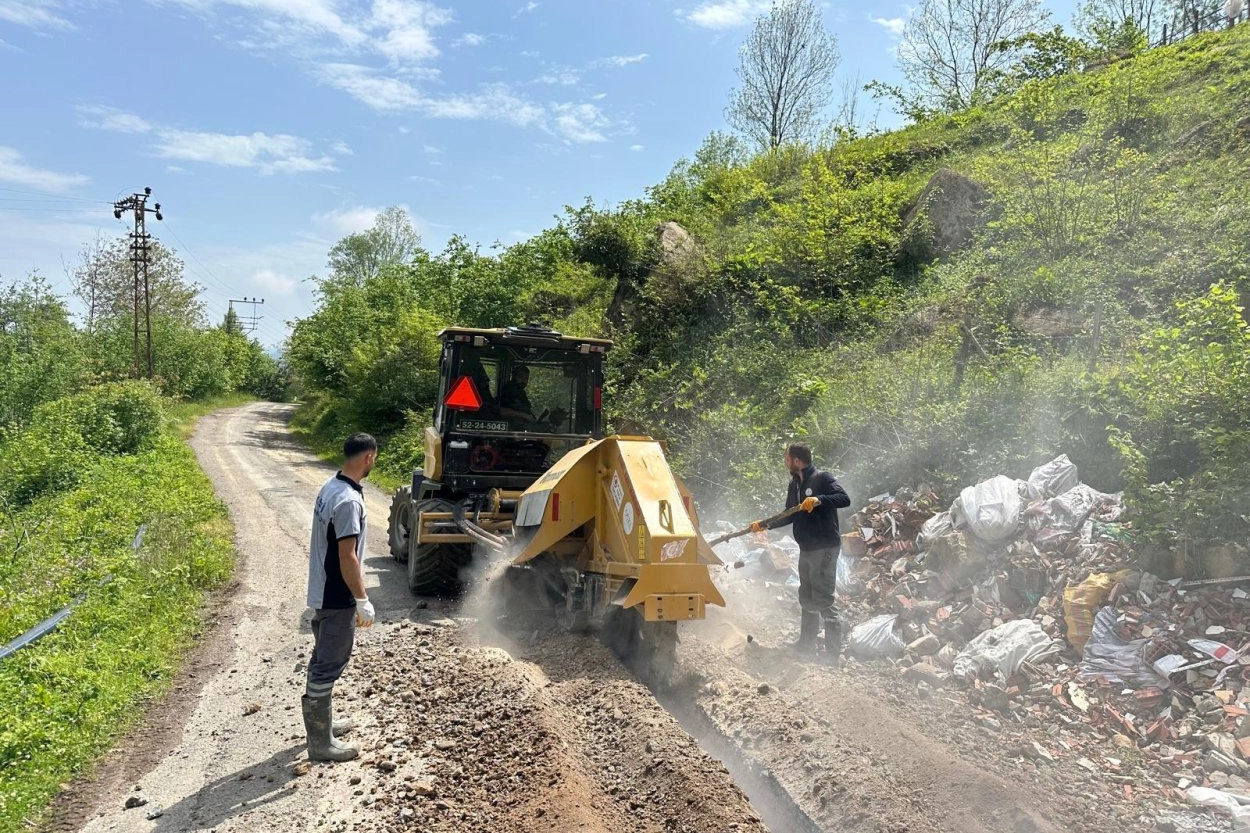 Ordu G&ouml;ller Mahallesi&rsquo;nde su sorunu &ccedil;&ouml;z&uuml;l&uuml;yor