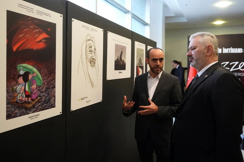 TBMM'de '&Uuml;mmetin İmtihanı: Gazze' sergisi