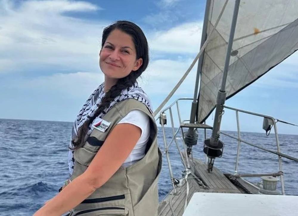 Madleen aktivistleri Şuayb Ordu ve Yasemin Acar, Berlin'e ulaştı