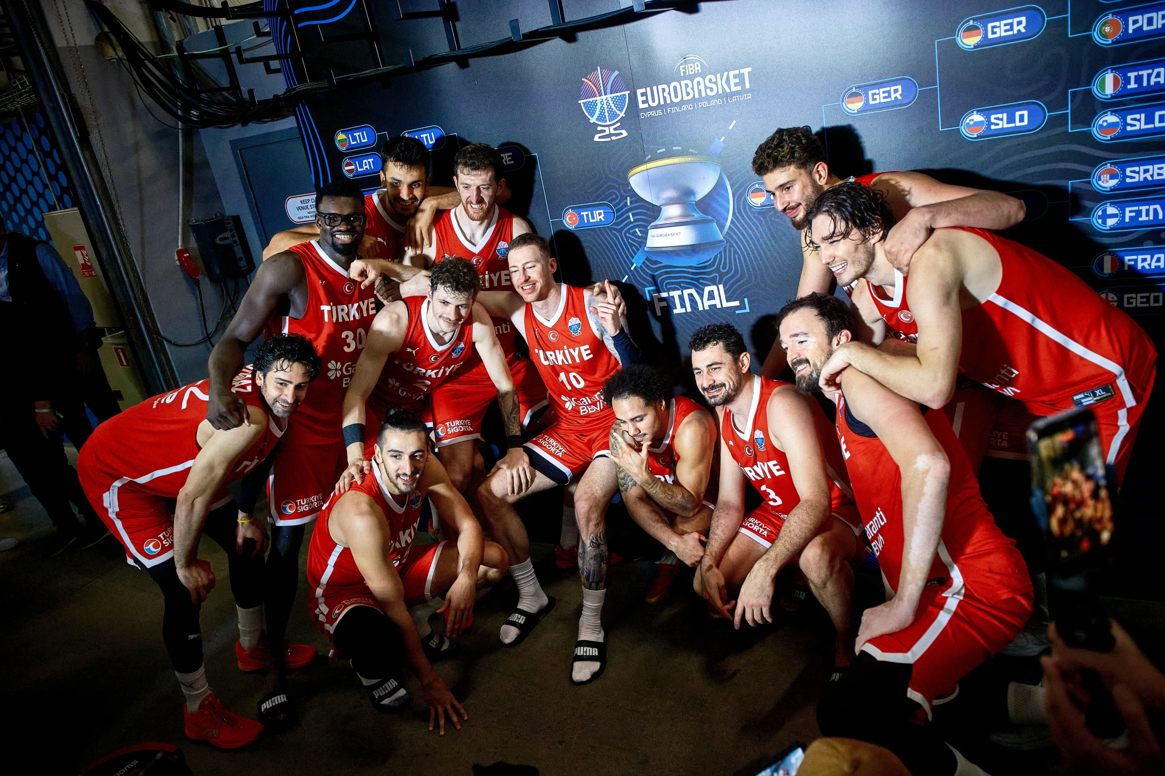 A Milli Erkek Basketbol Takımı finale yükseldi