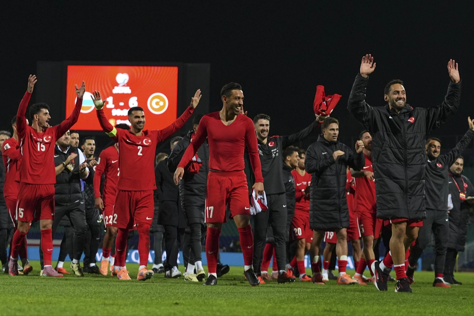 Bizim Çocuklar'dan tarihi zafer! Bulgaristan’ı 6-1 yendi!