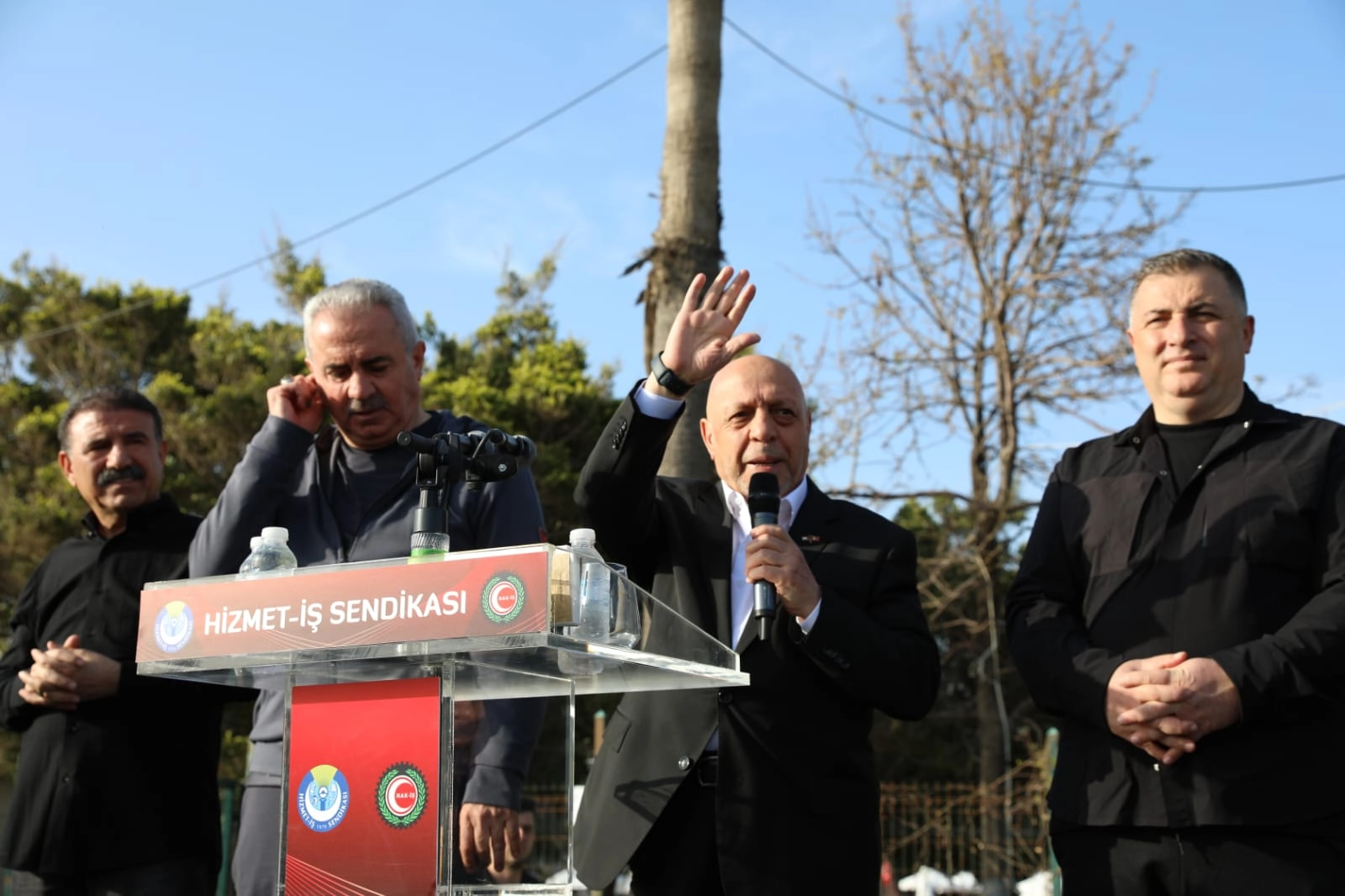 Arslan: HAK-İŞ olarak Sumud Filosu&rsquo;na tam destek veriyoruz