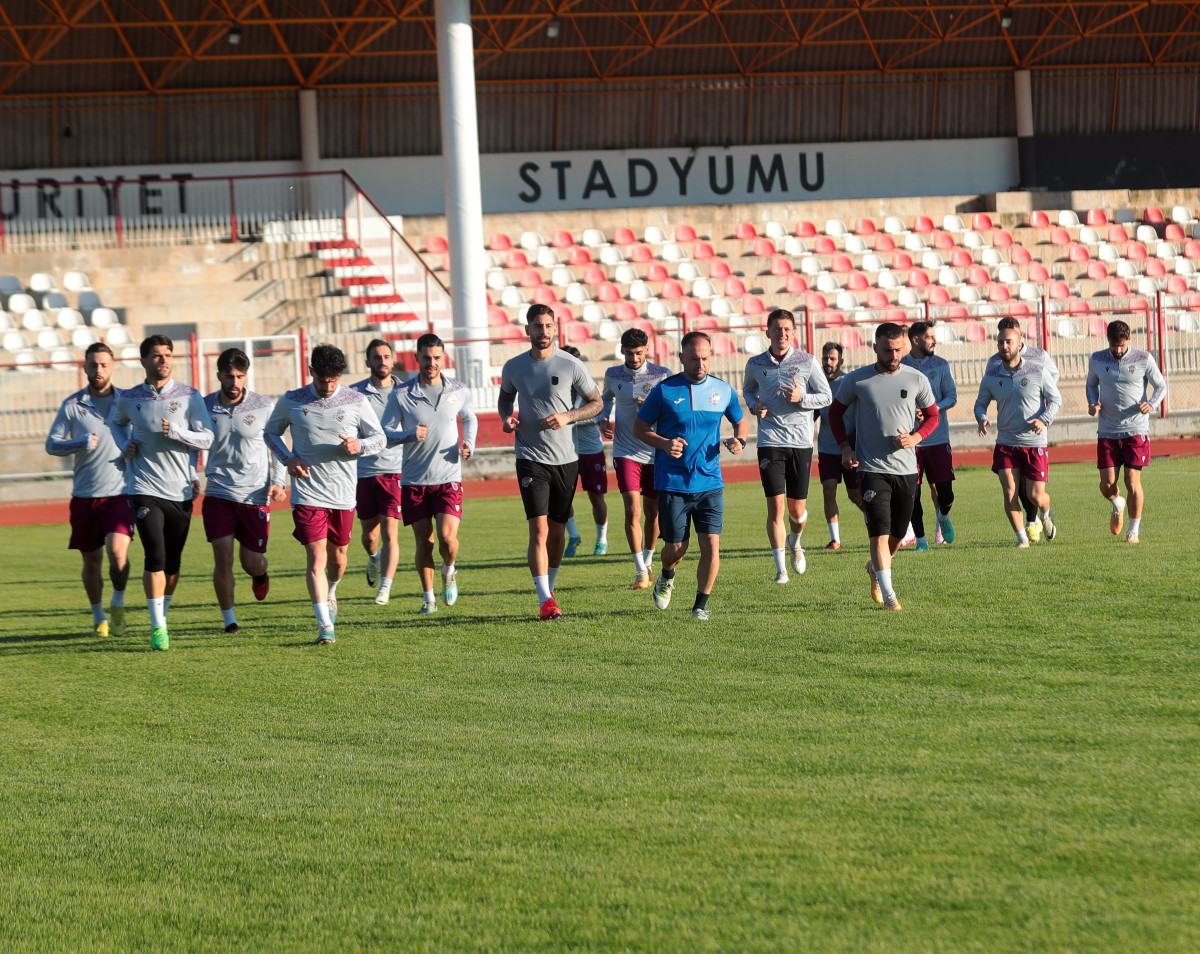 1461 Trabzon FK, Iğdır FK final maçı hazırlıklarını tamamladı