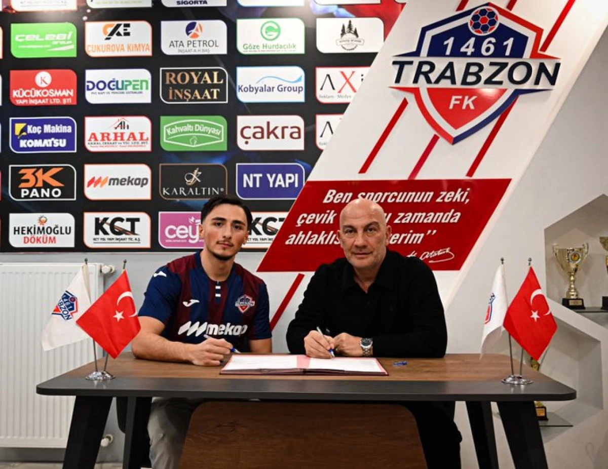 1461 Trabzon FK, Roda JC&rsquo;nin Gen&ccedil; Yeteneğiyle 3,5 Yıllık İmzaladı!