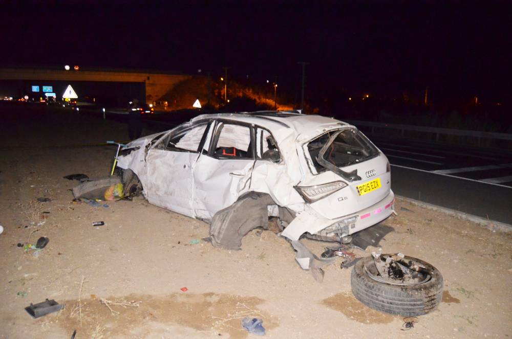 İngiltere'den tatile gelen ailenin otomobili takla attı: 2 ölü, 3 yaralı 