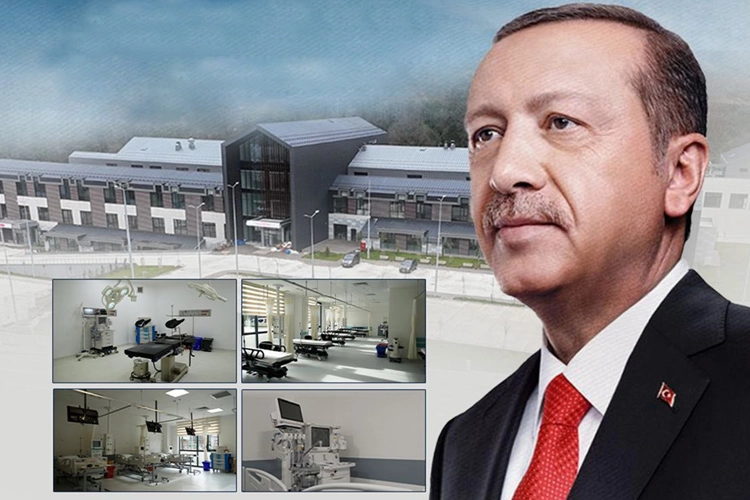 Cumhurbaşkanı Erdoğan Rize&rsquo;de hastane a&ccedil;ıyor! B&ouml;lgenin sağlık kapasitesi g&uuml;&ccedil;leniyor