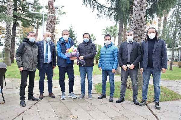 TSYD Trabzon Şubesi Abdullah Avcı'yı ziyaret etti