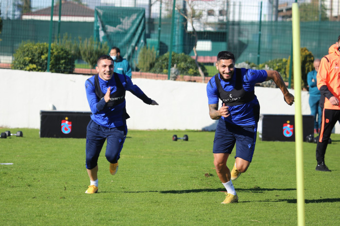 Trabzonspor Fatih Karagümrük maçı hazırlıklarına devam ediyor