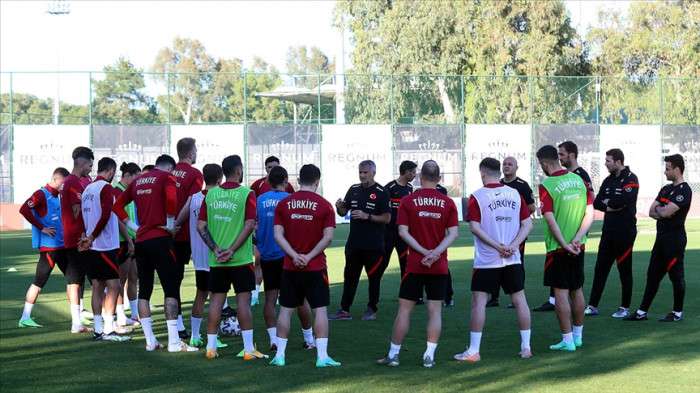 A Milli Futbol Takımı, Antalya kampındaki ilk hazırlık ma&ccedil;ında yarın Azerbaycan ile karşılaşacak