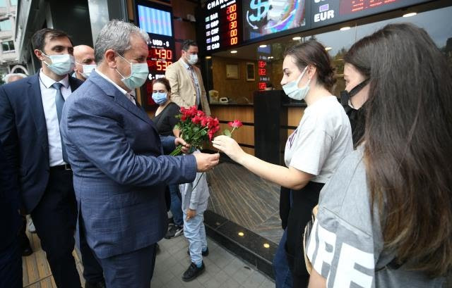 BBP Genel Başkanı Destici, Trabzon'da ödül törenine katıldı, temas ve ziyaretlerde bulundu