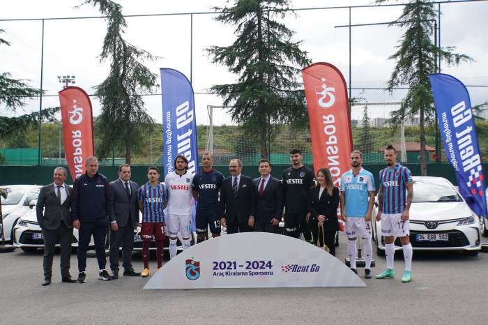 Trabzonspor, Rent Go ile 3 yıllık araç kiralama sponsorluğu imzaladı
