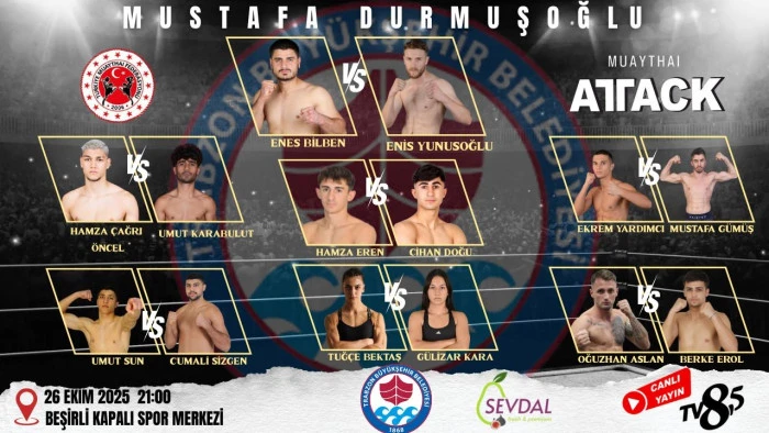 TRABZON'DA EFSANE GECE! Hocaların Hocası Mustafa Durmuşoğlu Anısına Muaythai Şöleni
