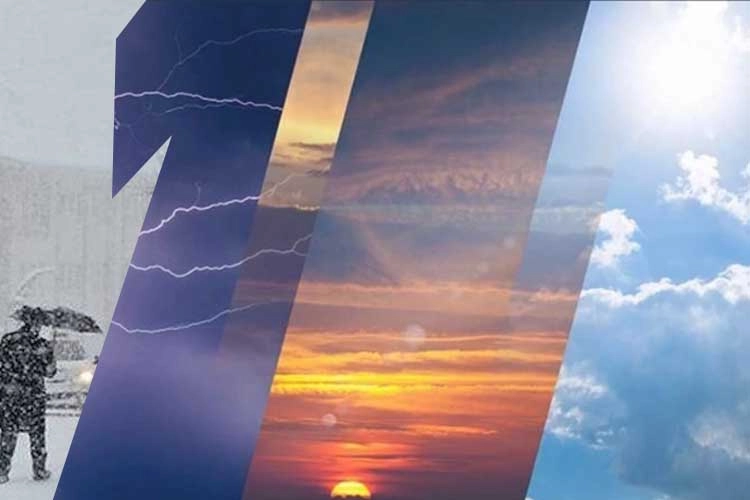 Sıcaklık kuzeybatıda artıyor! Doğu&rsquo;da kar ve &ccedil;ığ alarmı!