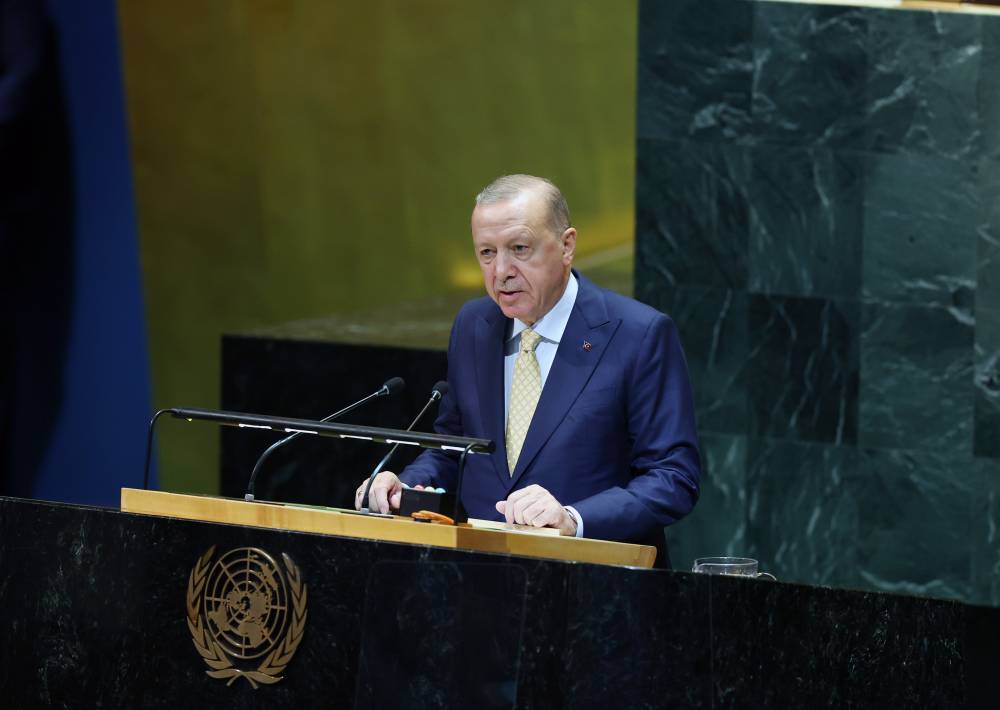 Cumhurbaşkanı Erdoğan: Filistin davası artık dünyaya mal olmuştur / Görüntü eklendi