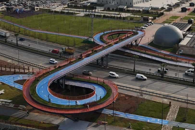 Trabzon&rsquo;da ekolojik k&ouml;pr&uuml; tamamlandı