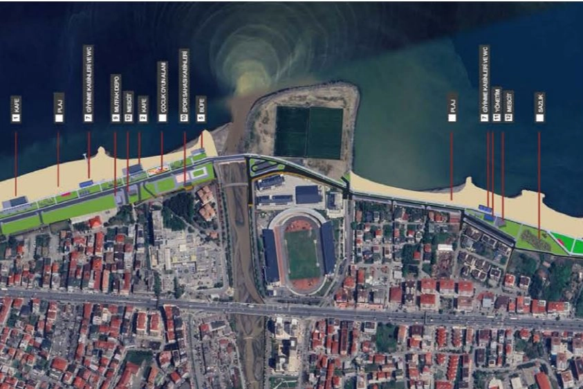 Trabzon Ak&ccedil;aabat sahilinde b&uuml;y&uuml;k değişim başlıyor