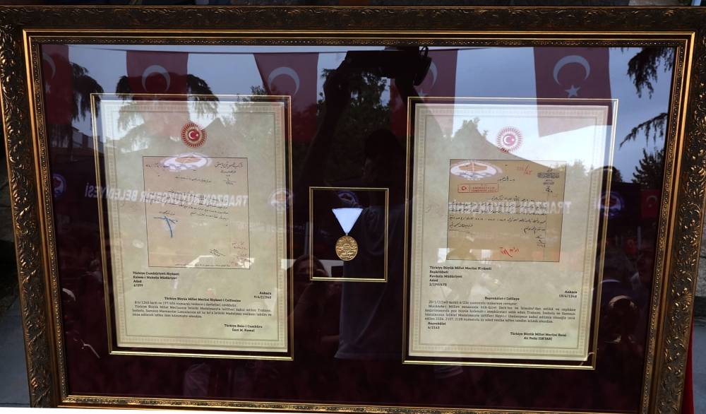 Trabzon, 101 yıl sonra İstiklal Madalyası’yla buluştu 