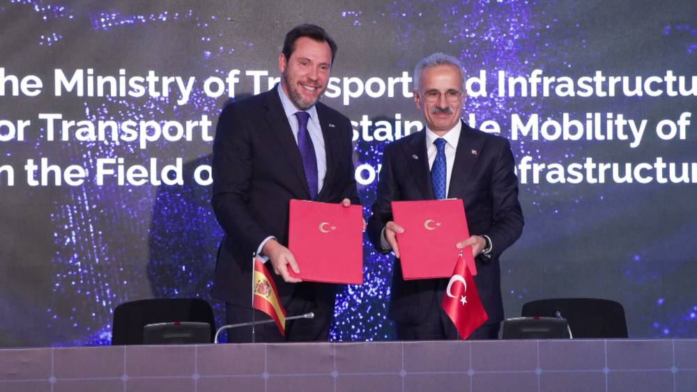 Türkiye ile İspanya arasında 'Ulaştırma ve Altyapı' alanında iş birliği anlaşması imzalandı