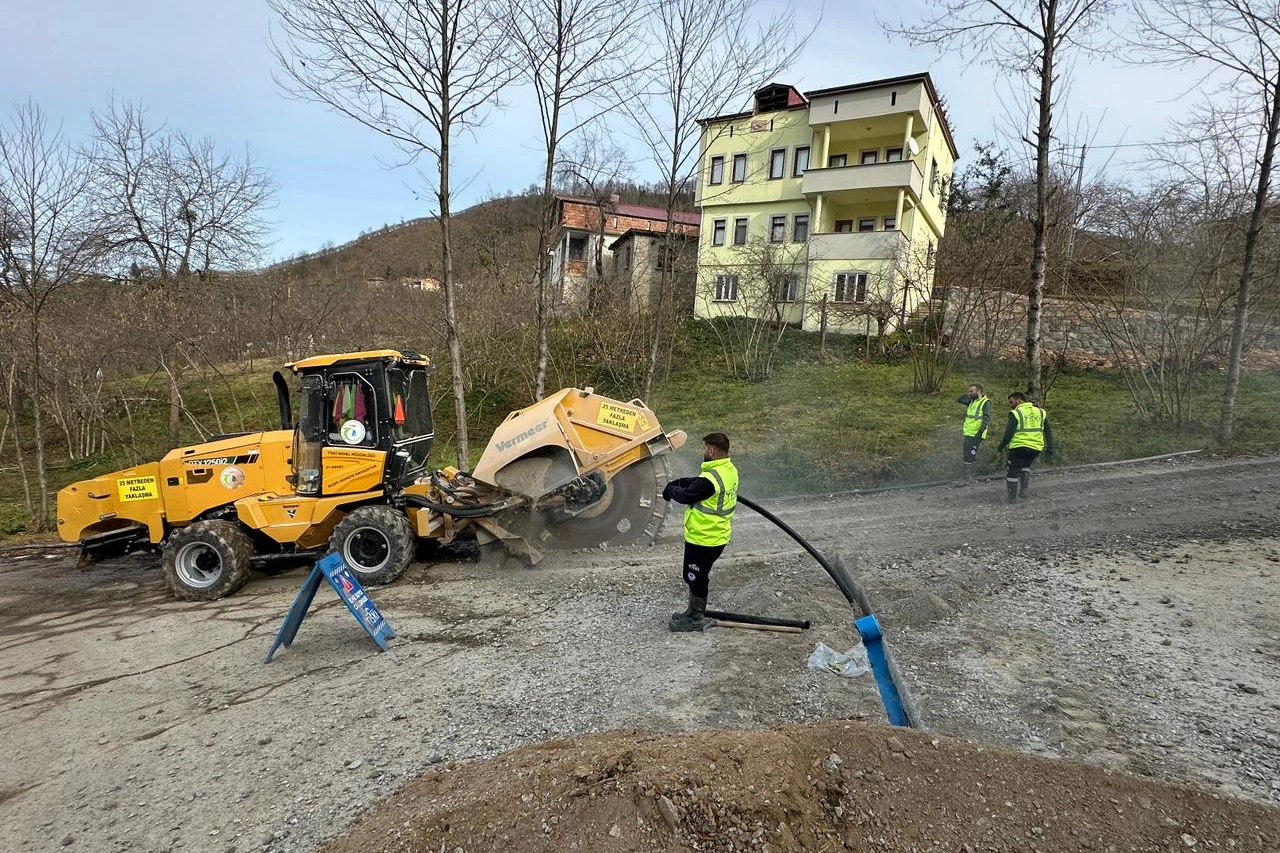 Trabzon'da TİSKİ&rsquo;den Arsin&rsquo;e b&uuml;y&uuml;k yatırım