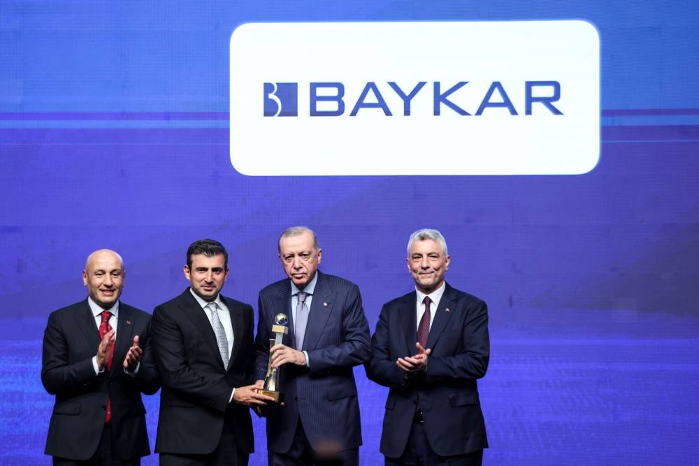 Baykar, TİM'in 'İhracatın Şampiyonları' sıralamasında ilk 10 firmadan biri oldu