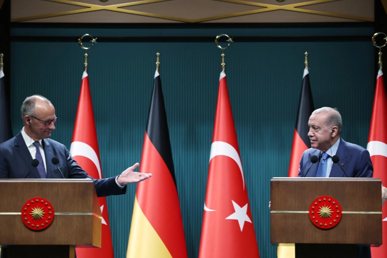 Erdoğan-Merz görüşmesi! Ticaret 60 milyar dolara çıkacak!