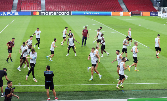 Trabzonspor, Kopenhag maçı hazırlıklarını tamamladı