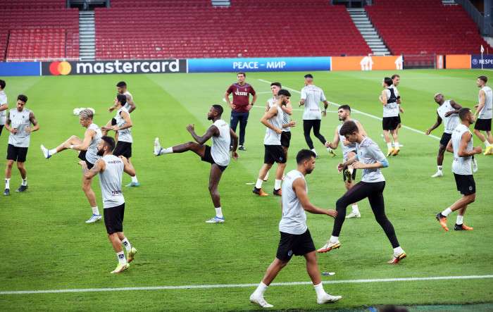 Trabzonspor, Kopenhag maçı hazırlıklarını tamamladı