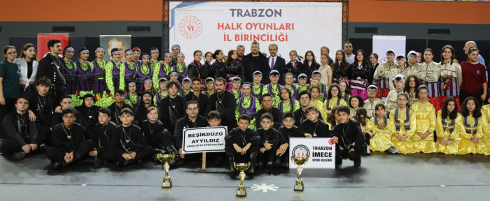 Trabzon'da Halk Oyunları İl Birinciliği yapıldı