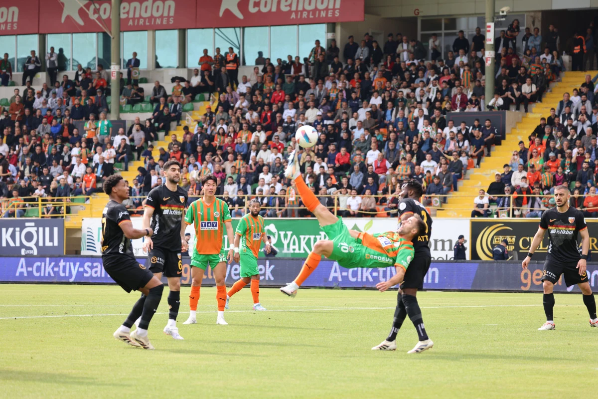 Alanyaspor - Kayserispor: 1-1