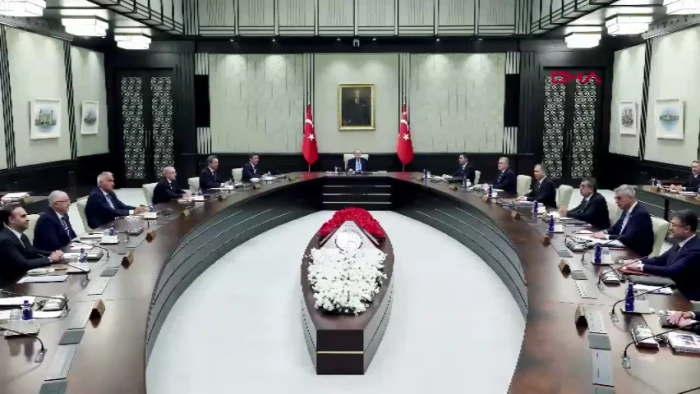 Ankara - Cumhurbaşkanı Erdoğan başkanlığındaki Kabine Toplantısı başladı