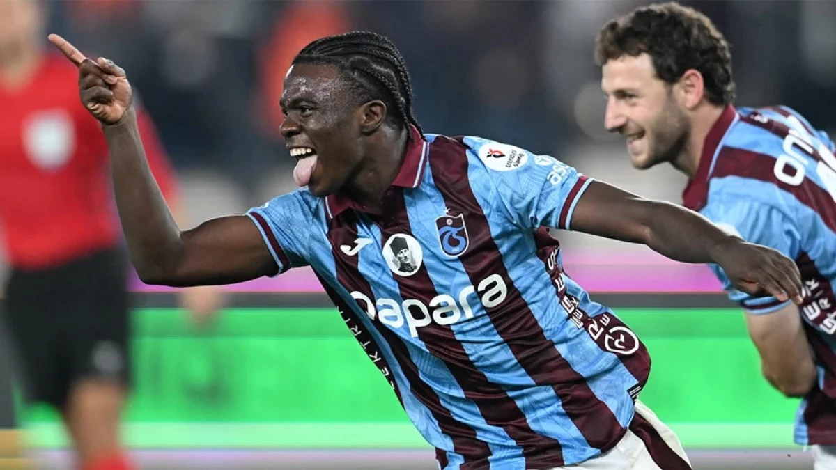 Barcelona Scoutları Christ Oulai İ&ccedil;in Trib&uuml;nde! Trabzonspor'da Tarihi Transfer