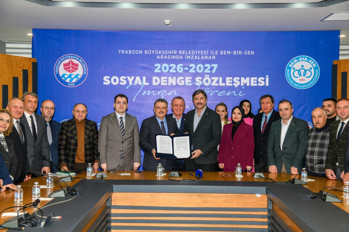 Başkan Gen&ccedil;&rsquo;ten Memura M&uuml;jde: Sosyal Denge S&ouml;zleşmesi Tavan &Uuml;cretten İmzalandı!