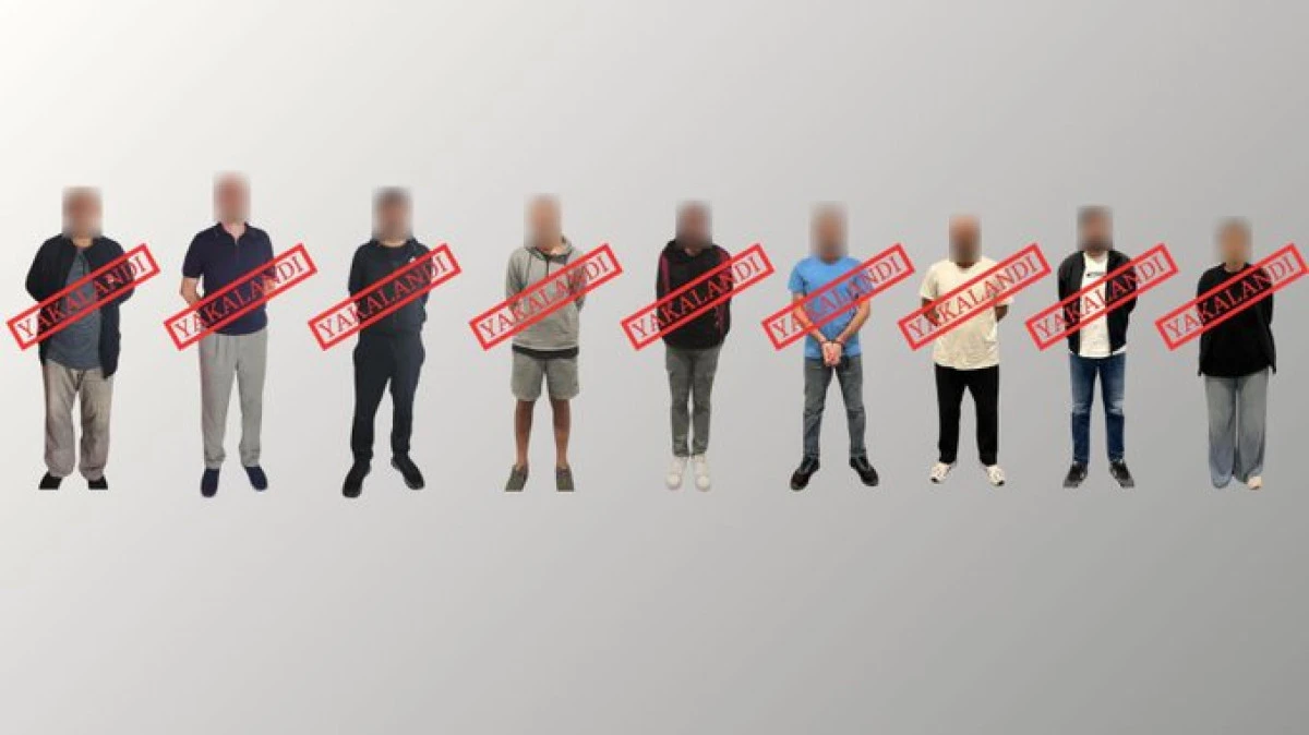BİRER BİRER YAKALANDILAR: Kırmızı Bültenle Aranan 9 Şüpheli Ülkeye İade Edildi