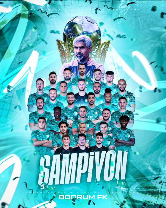 Bodrum FK, Süper Lig'e çıkan son takım oldu