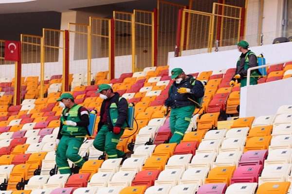 Btc T&uuml;rk Yeni Malatyaspor&rsquo;dan Trabzonspor ma&ccedil;ı &ouml;ncesi Koronavir&uuml;s&uuml; &ouml;nlemi