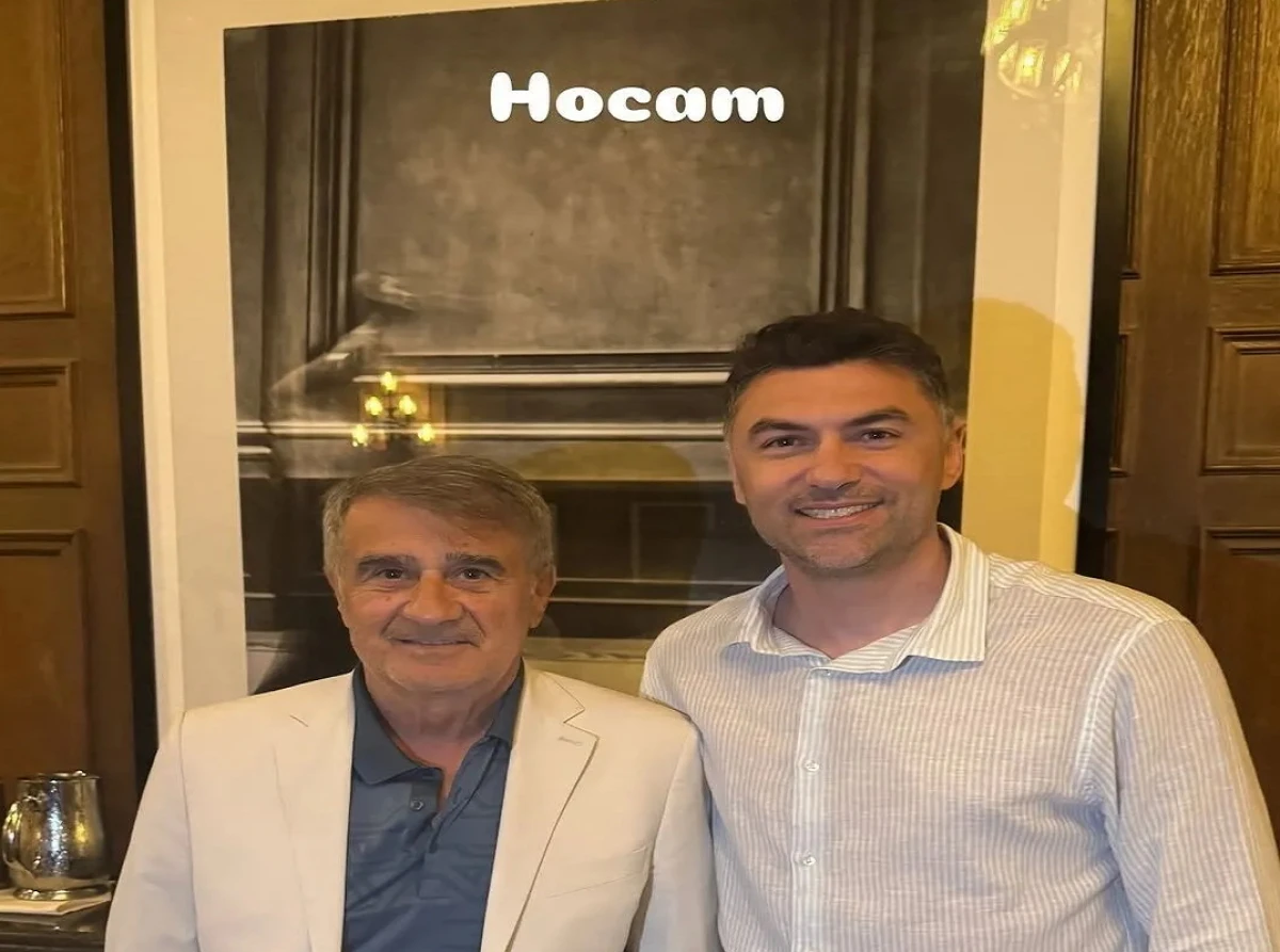 Burak Yılmaz 'Hocam' Diyerek Duyurdu! Şenol G&uuml;neş İle Nostaljik Zirve